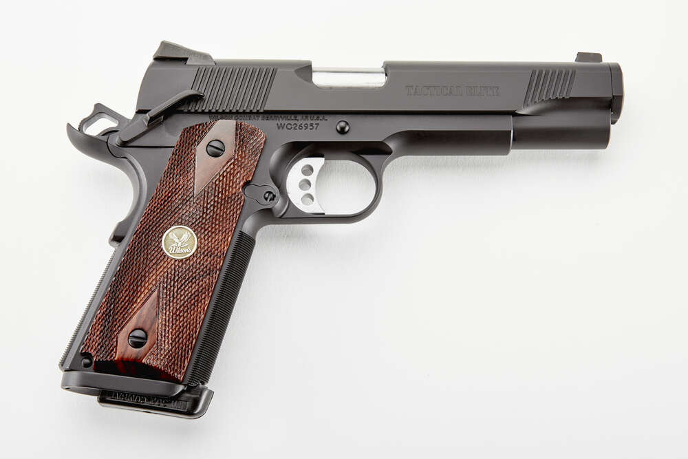 Handguns Wilson Combat CA Tactical Elite 45ACP TAC ELITE 45ACP 5" BK 8+1 CA • WTE-A-A-CA • Model: CA Tactical Elite